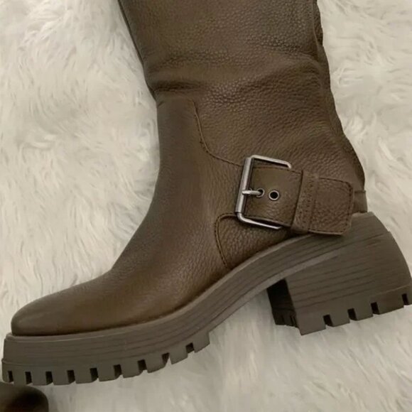 Like New Franco Sarto Julie Tall Riding Boot in Olive – Sold Out - Picture 8 of 10